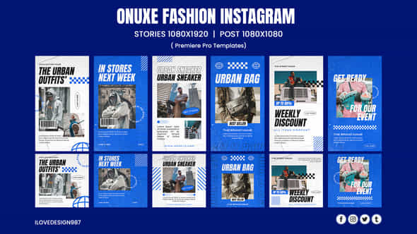 Onuxe Fashion Instagram - VideoHive 47243501