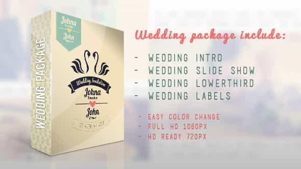Wedding Package - VideoHive 5999693