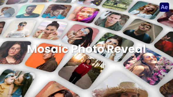 Mosaic Photo Reveal - VideoHive 48190476