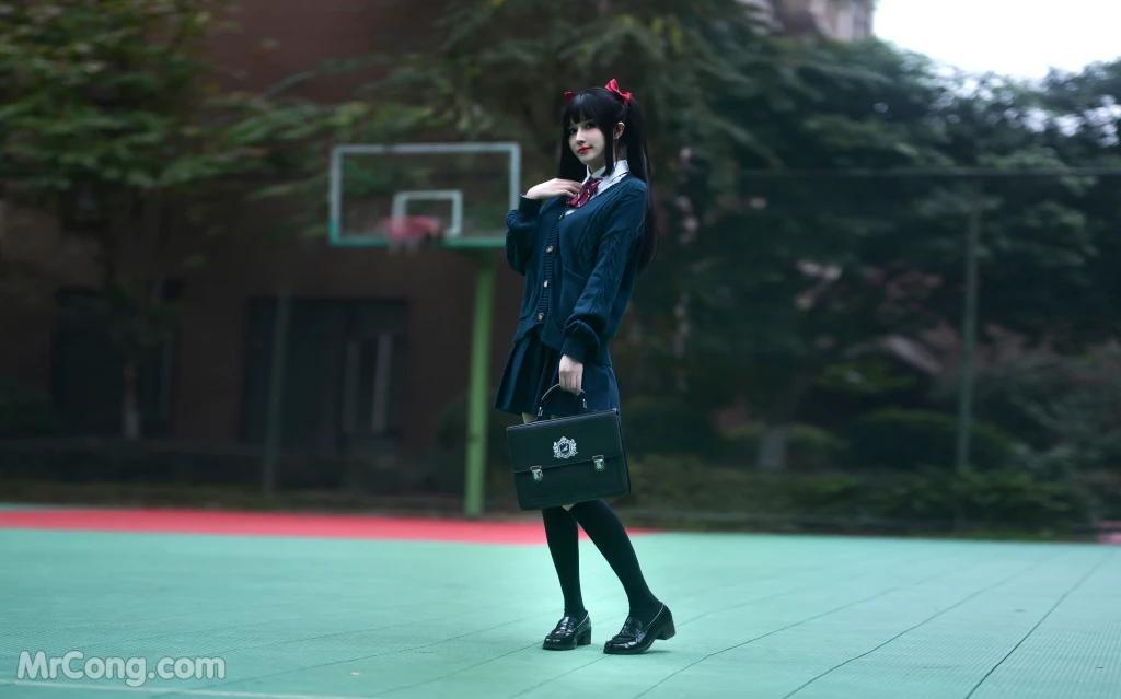 Coser@鹿八岁: JK少女的悸动 (120 photos )(44)