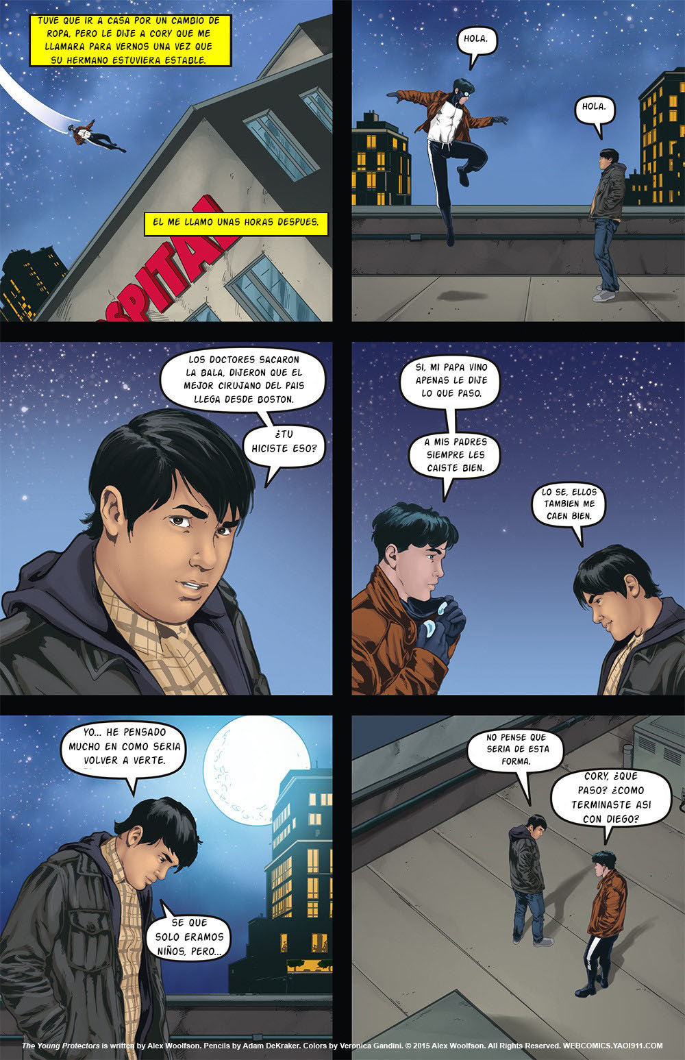 THE YOUNG PROTECTOS (LOS JOVENES PROTECTORES) Flyboy comic bonus - 39