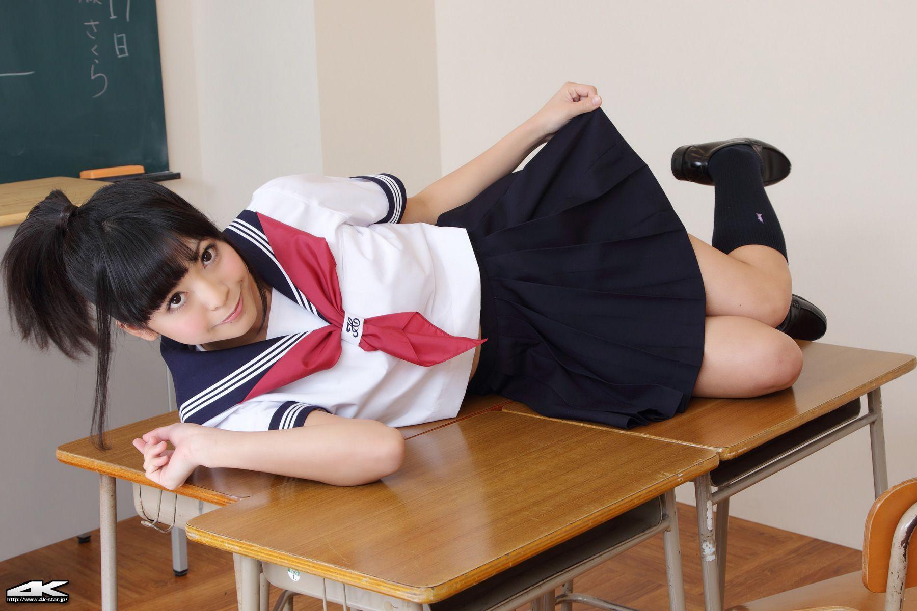 [4K-STAR] NO.00021 Sakura Sato 佐藤さくら Sailor Suit 水手服 写真集(51)