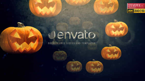 Halloween Logo and - VideoHive 40118066