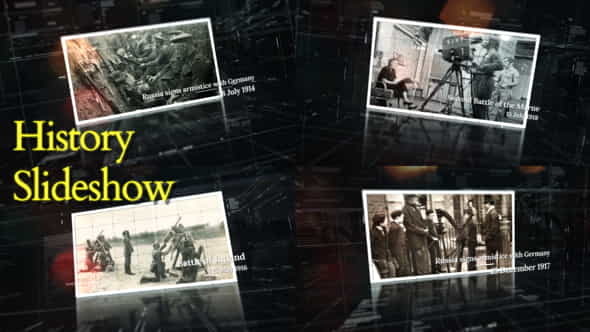 History Slideshow - VideoHive 37787484