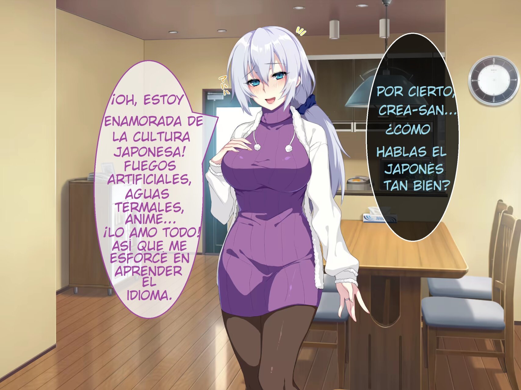 Mi nueva madre es rusa hice NTR a mi padre en secreto parte-1 - 12