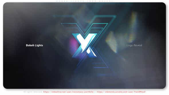 Bokeh Lights Logo Reveal - VideoHive 51557217