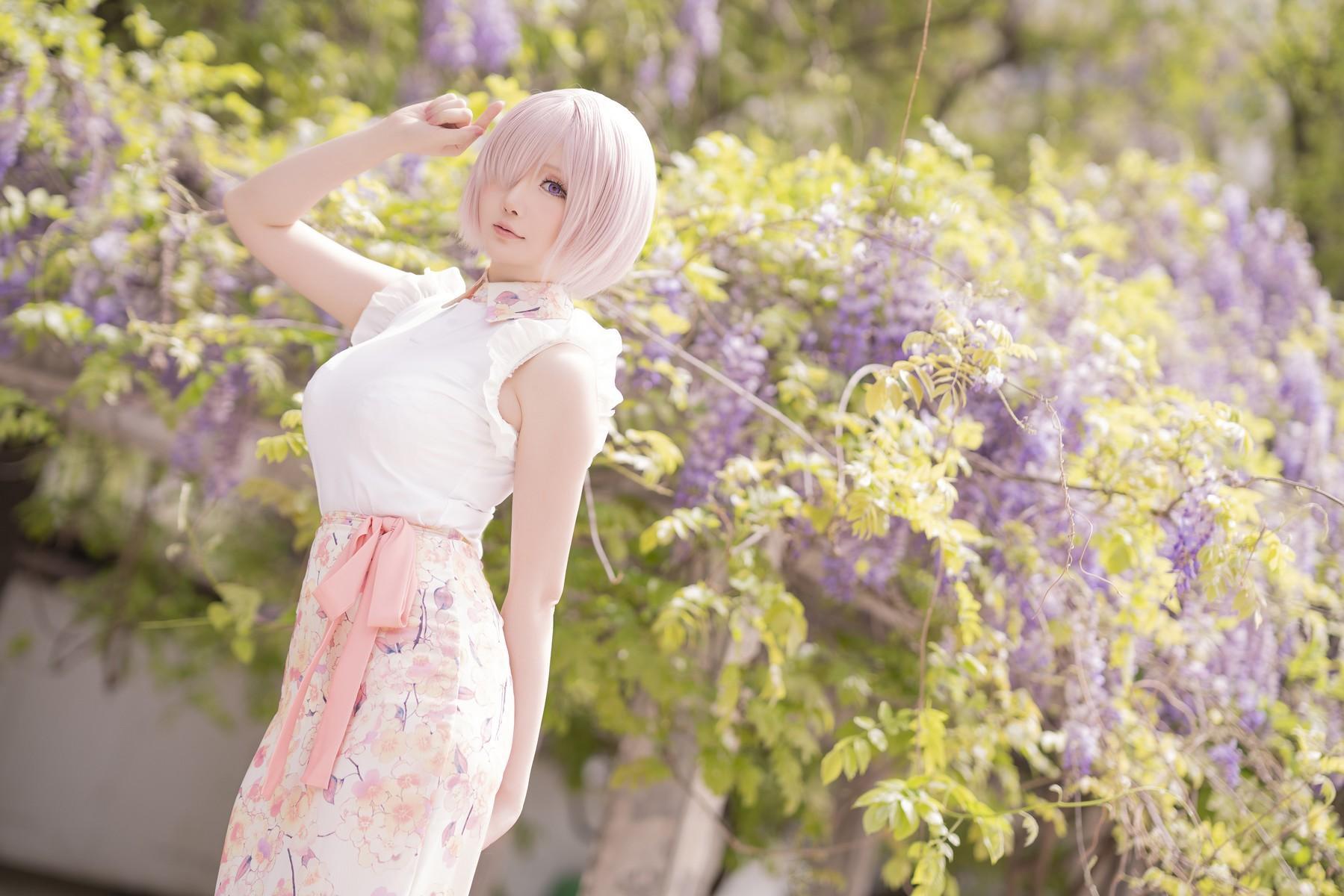 Cosplay 星之迟迟Hoshilily 魔法少女(18)
