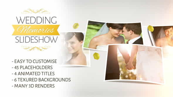 Wedding Memories Slideshow - VideoHive 7136018