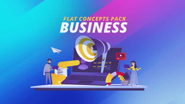Business - Flat Concept - VideoHive 32272149