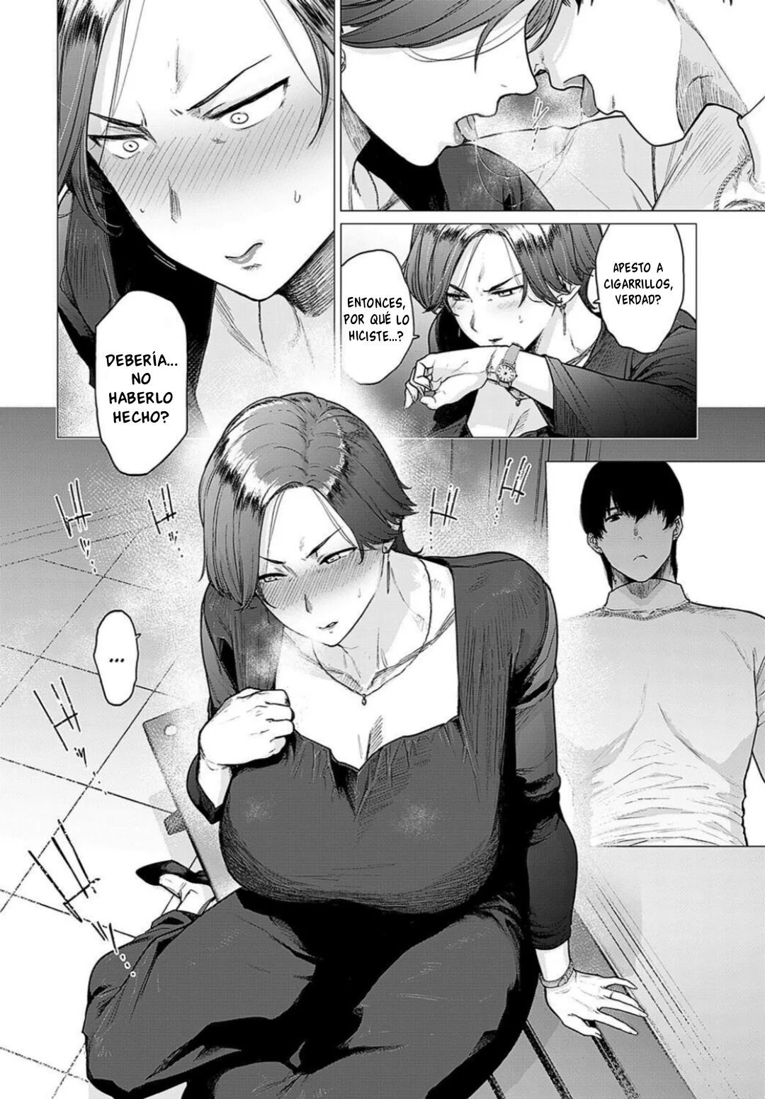[Etuzan Jakusui] Kawari wa Okaa-san (COMIC Anthurium 2024-05) [Spanish] [Digital]