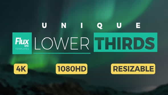 Unique Lower Thirds | Corporate - VideoHive 16076124
