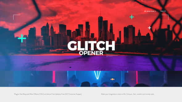 Glitch Opener - VideoHive 20868750