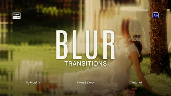 Blur Transitions - VideoHive 58526789