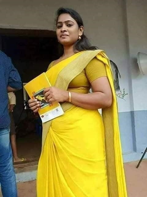 Tamilnadu saree aunty-8679