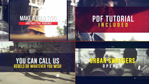 Urban Swaggers Opener - VideoHive 21017412