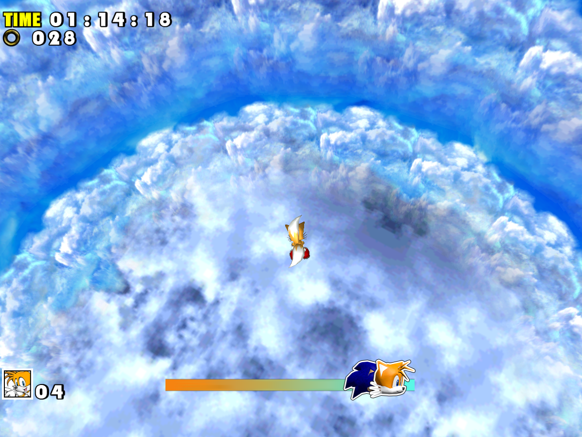 an image of tails falling to the void