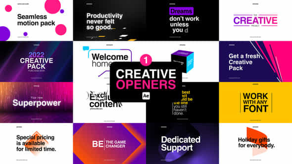 Creative Openers 1 - VideoHive 53948072