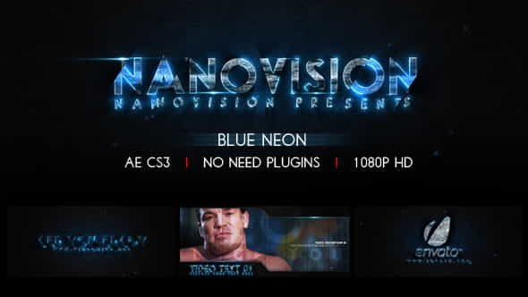 Blue Neon V.1 - VideoHive 6030075