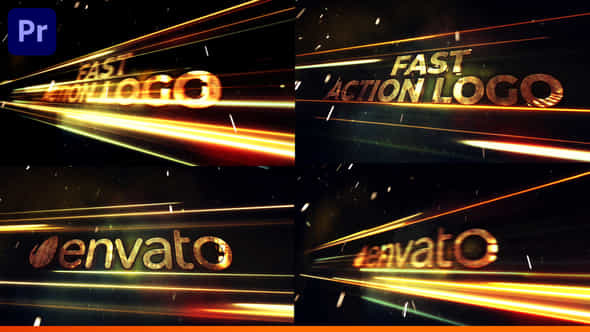 Fast Action Logo - VideoHive 37540868