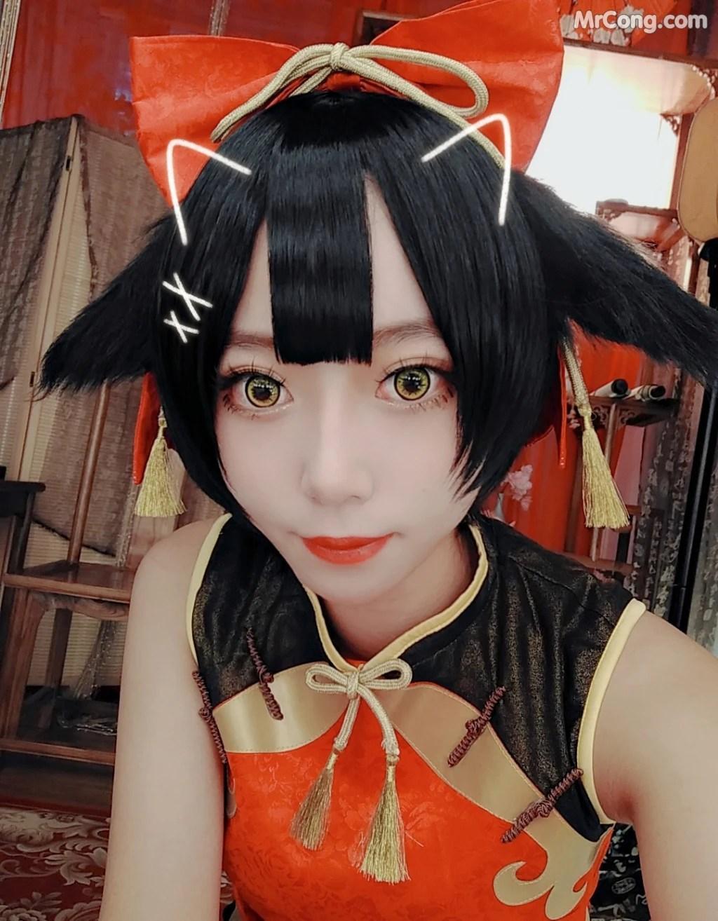 Coser@Money冷冷 No.015: 高雄红旗袍 (15 photos)(5)
