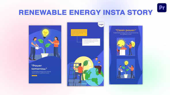 Renewable Energy Instagram - VideoHive 44605129