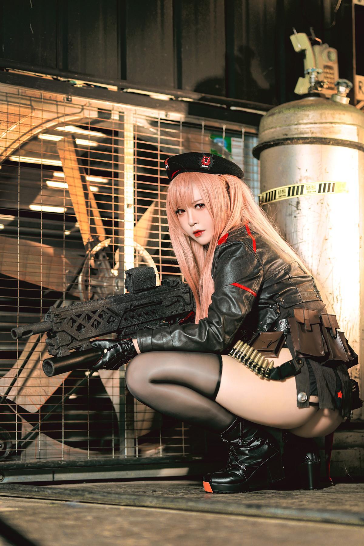 Cosplay 半半子Banbanko NIKKE 拉毗(17)