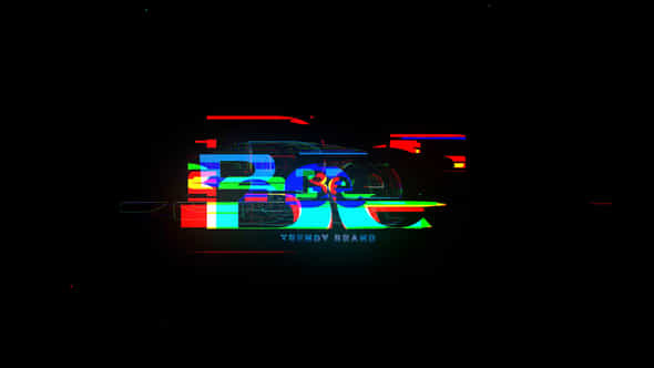 Glitch Logo Sting - VideoHive 59277186