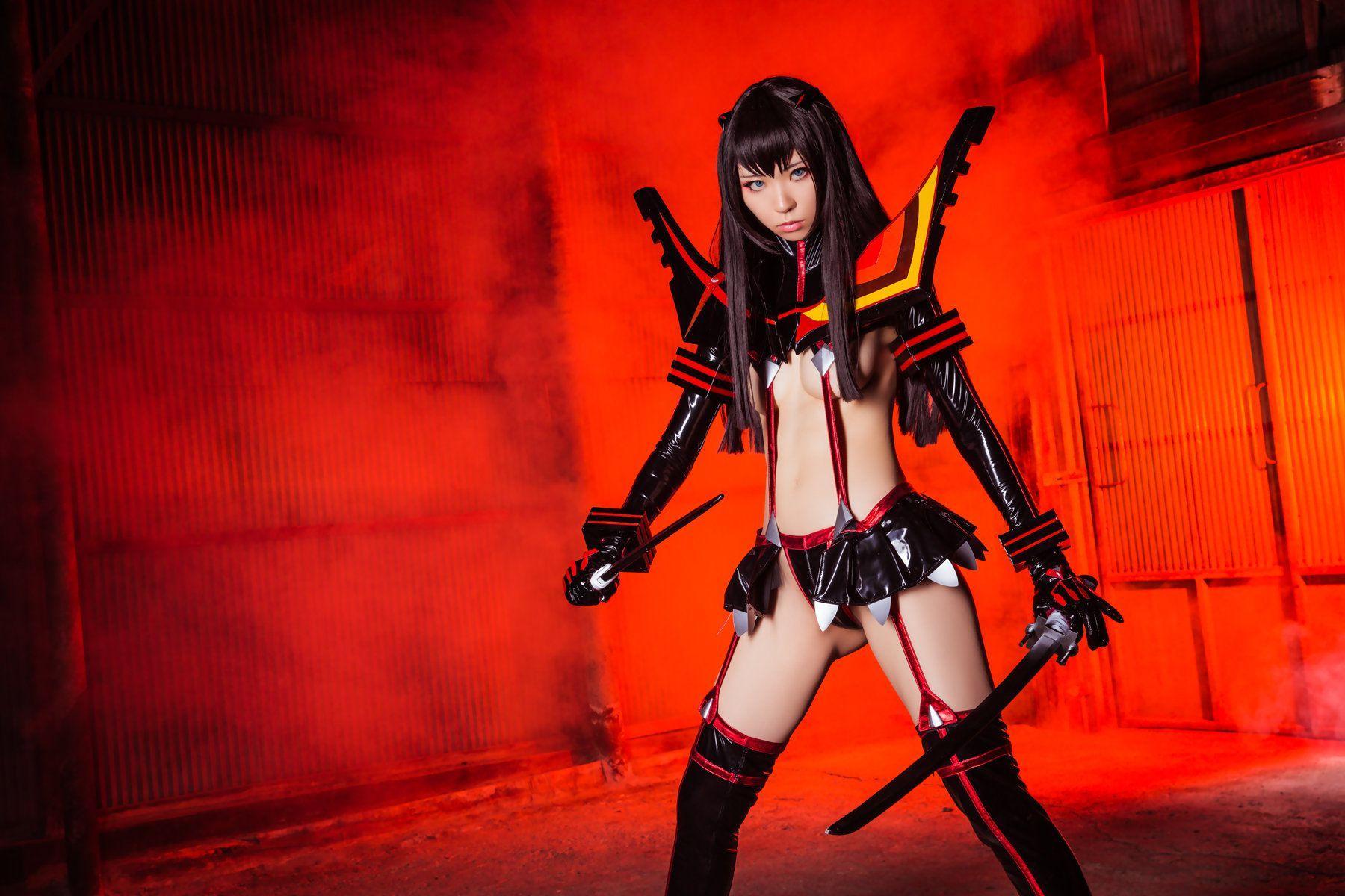 Mike(ミケ) 《Kill La Kill》纏流子+鬼龍院皐月 [Mikehouse] 写真集(83)