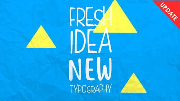 Stop Motion Typography - VideoHive 4626620