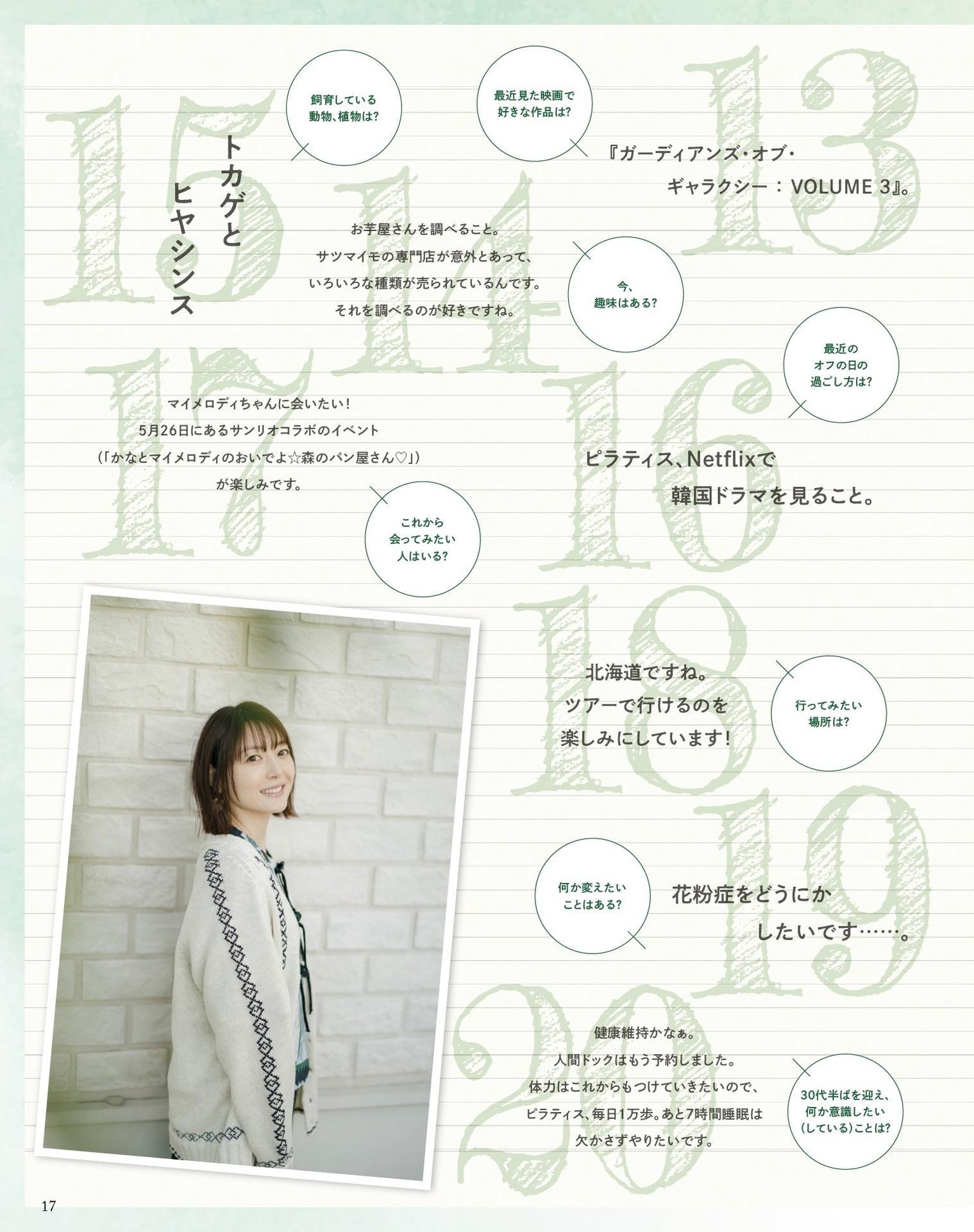 Kana Hanazawa 花澤香菜, Seigura 2024.05 (声優グランプリ 2024年5月号)(15)