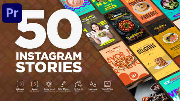 Food Instagram Stories - VideoHive 41998253