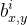b_{x,y}^i