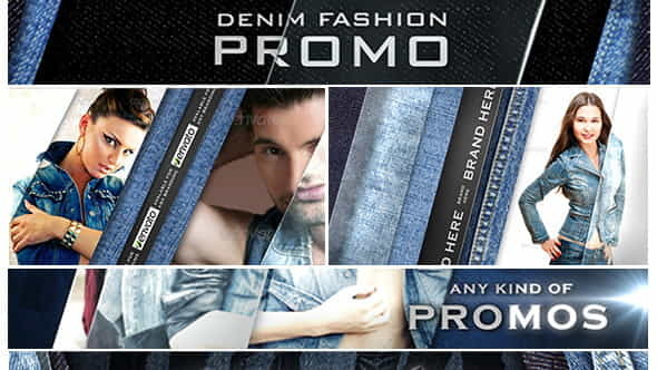 Denim Fashion Promo - VideoHive 5372240