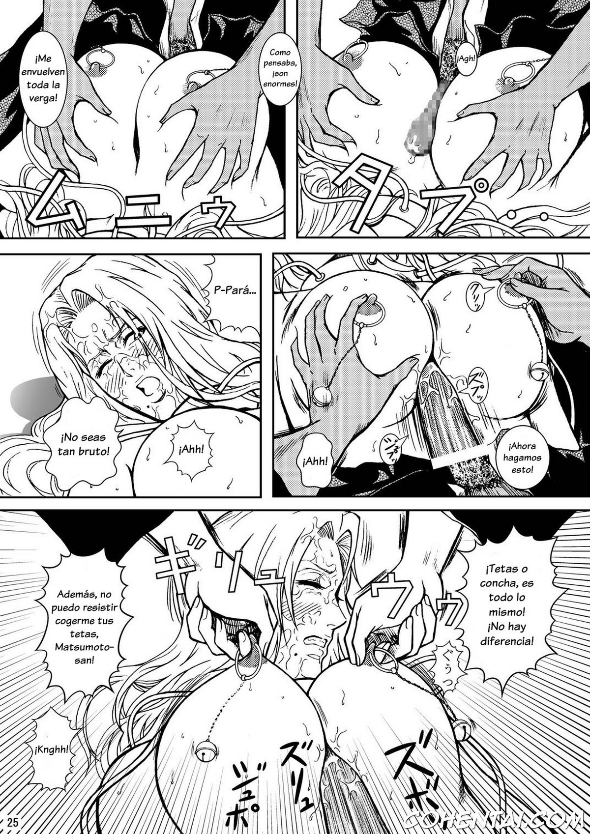 Blonde – Midare Kiku (Bleach) xxx comics manga porno doujin hentai español sexo 