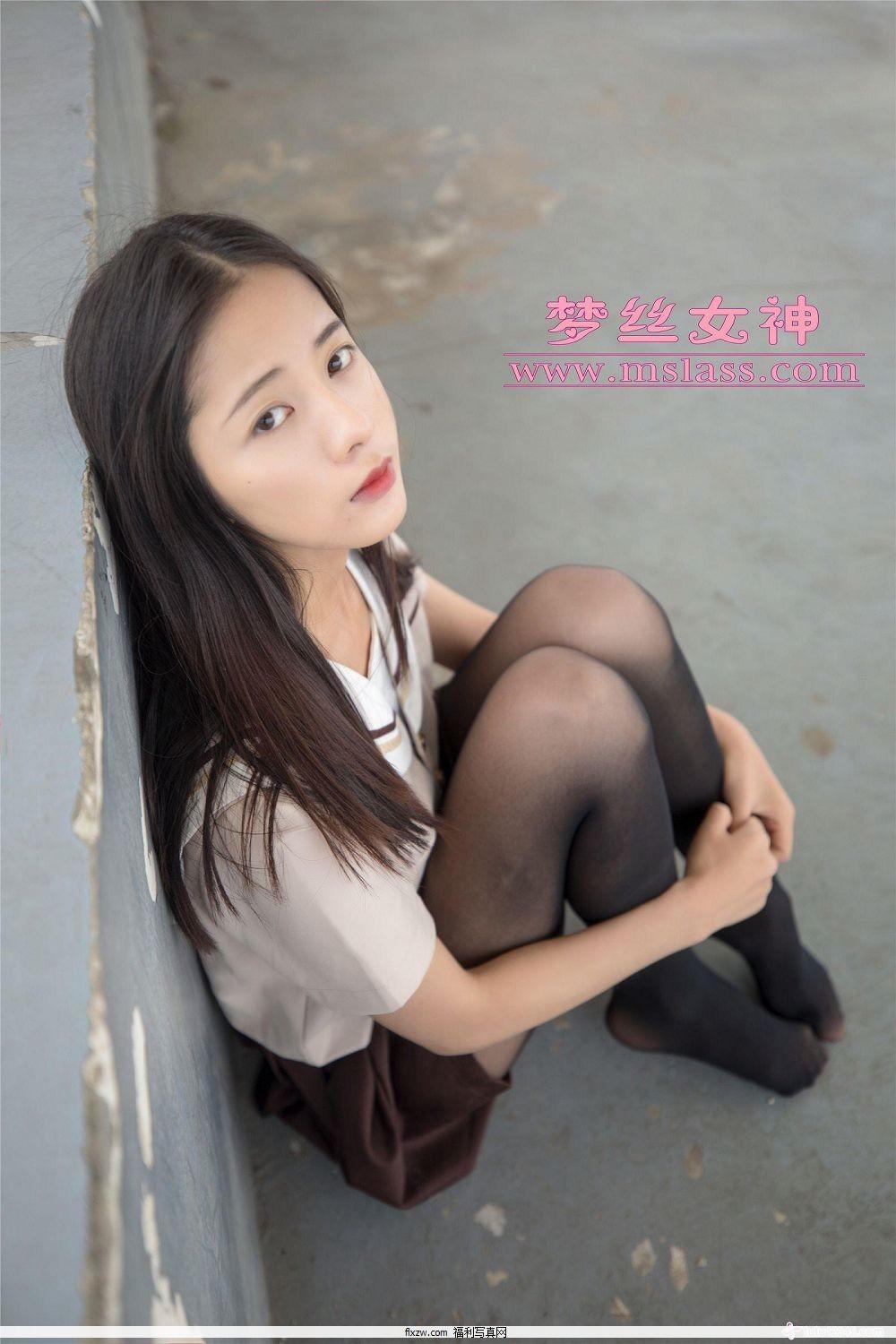 MSLASS梦丝女神 - 雪馨 学院的JK黑丝_袜(42)