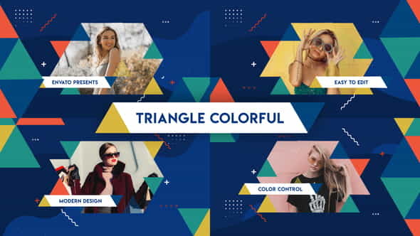 Triangle Colorful Opener - VideoHive 24567536