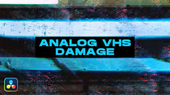 Analog Vhs Damage Transitions Davinci Resolve - VideoHive 49377001