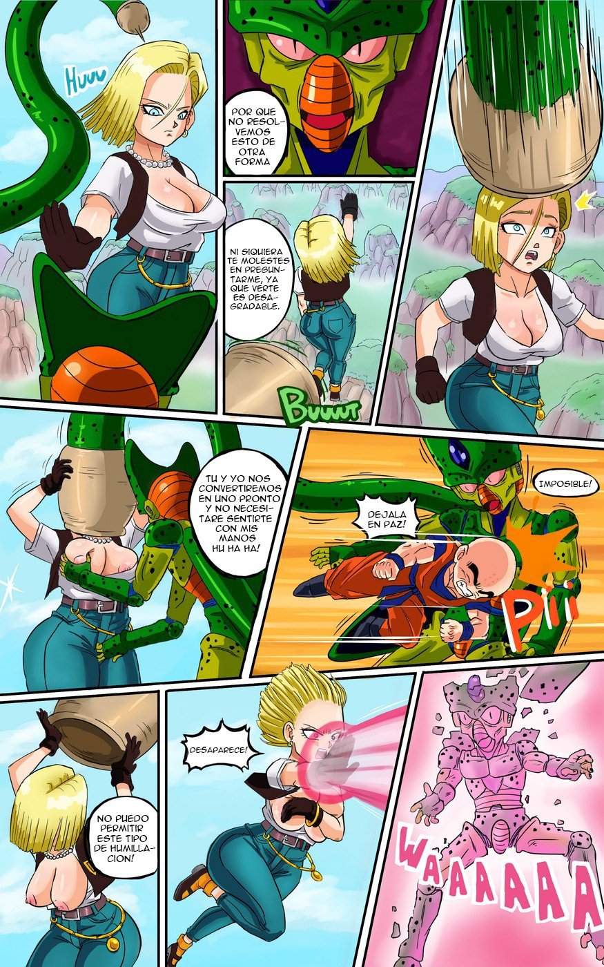 Android 18 meets Krillin - 6