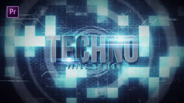 Techno Title - VideoHive 22685782