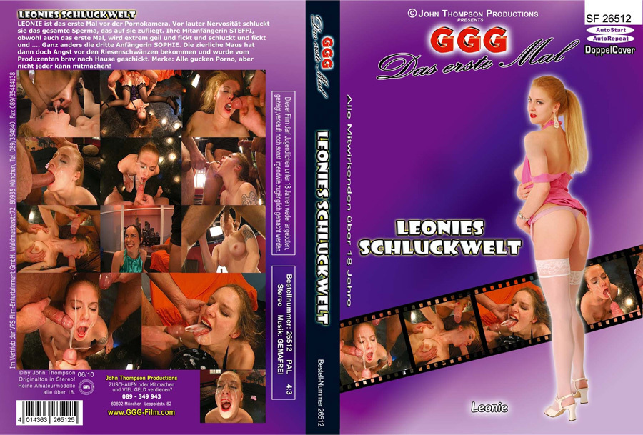 Leonies SchluckWelt / В первый раз - Мир глотания Леони (26512, John Thompson, GGG) [2010 г., Anal, Bukkake, Blowjob, Blonde, Cumshot, DP, DPP, Facial, Group Sex, Gangbang, Swallow, Rimming, Rough Sex, 1080p, Upscale]