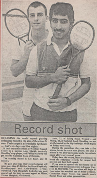 Guinness World Squash Endurance Record