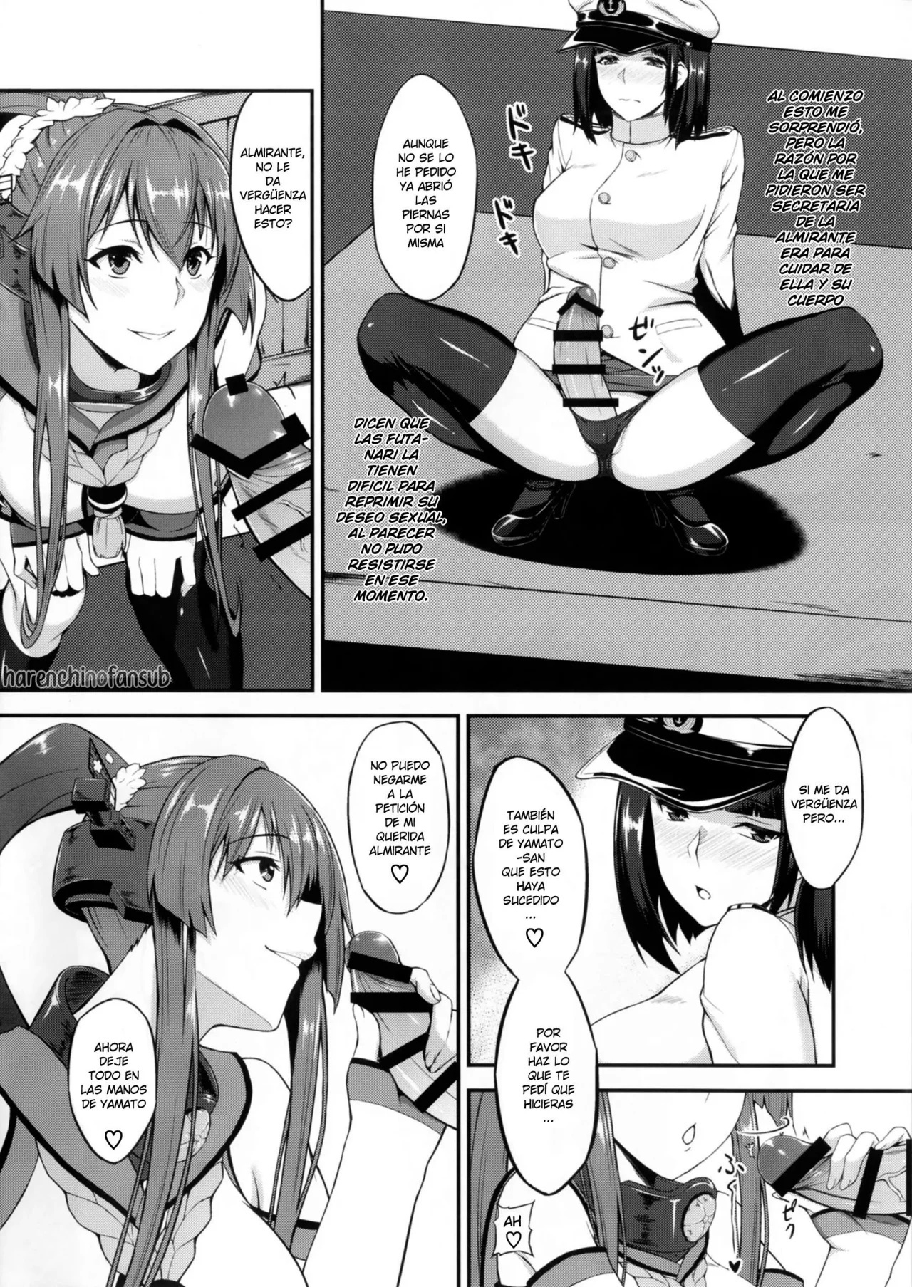 Yamato y la Almirante Futanari &#91;KanColle&#93; - 6
