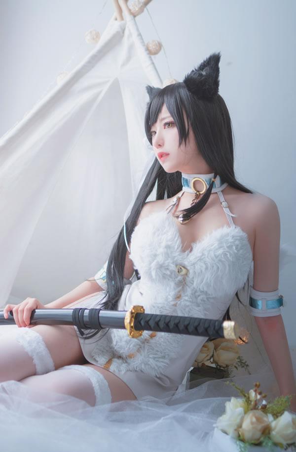 高颜值coser Shika小鹿鹿-k2 100+爱宕同人福利(26)