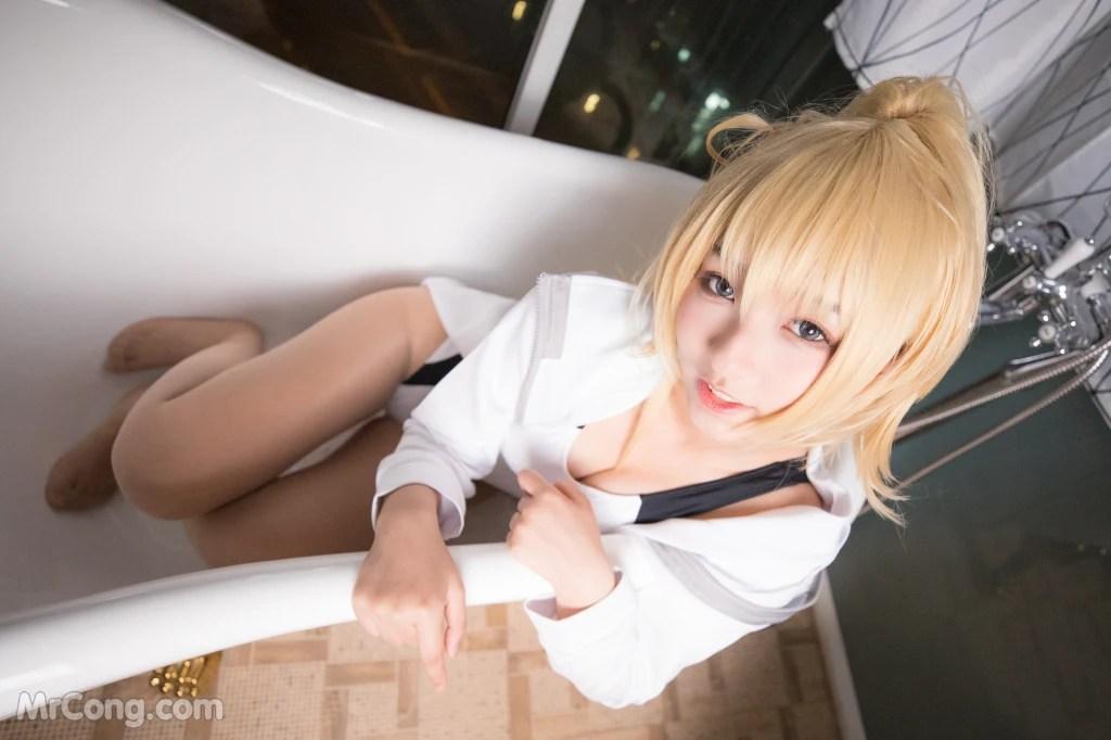 Coser@神楽坂真冬 Vol.036: 电子相册-白贞德《Swimingthedrea》(150 photos)(147)