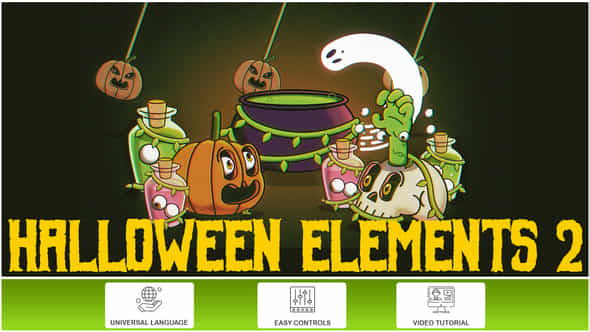 Halloween Elements 2 - VideoHive 47211616