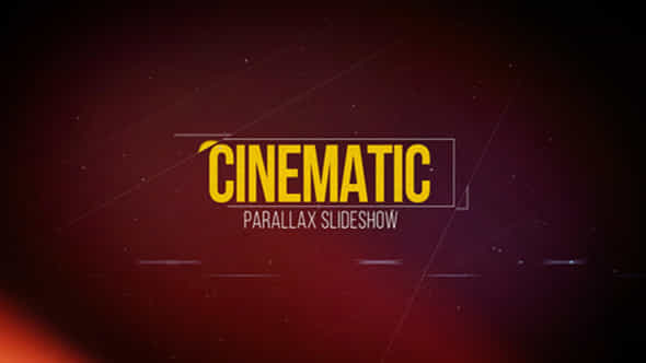 Cinematic Parallax Slideshow - VideoHive 17143538