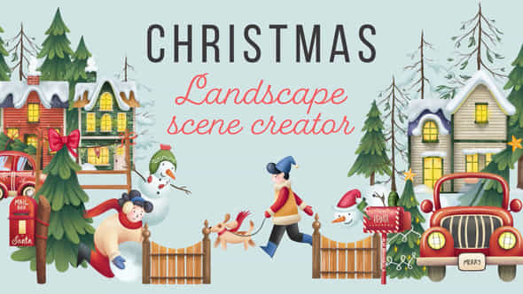 Christmas Scene Creator - VideoHive 48470400