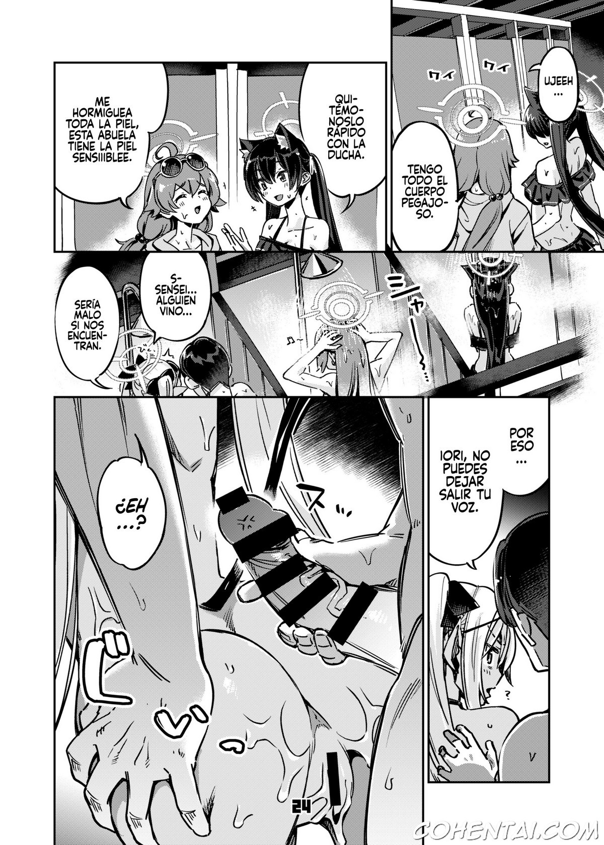 Sensei no Baka! Hentai! Mou Shiranai!! (Blue Archive) xxx comics manga porno doujin hentai español sexo Blue Archive Iori Shiromi Sensei