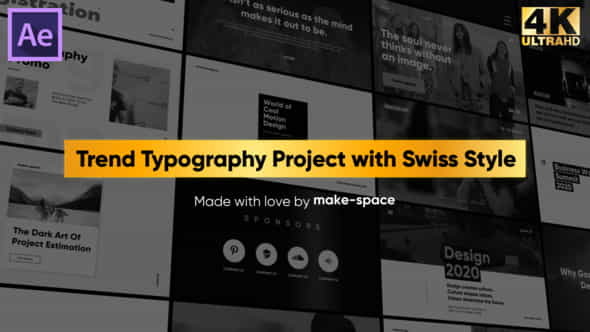 Swiss Typography Pack - VideoHive 25146535