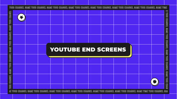Youtube End Screens - VideoHive 42145966